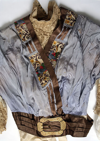 Dress, House of Paquin (French, 1891–1956), silk, cotton, metal, French