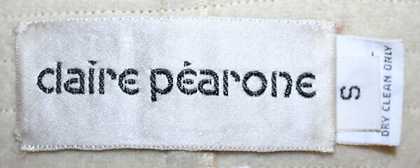 Ensemble, Koos van den Akker (American, born Netherlands, The Hague 1939–2015 New York), silk, wool, American