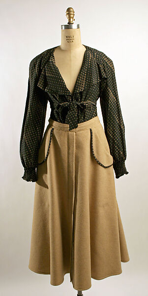 Ensemble, Koos van den Akker (American, born Netherlands, The Hague 1939–2015 New York), silk, wool, American