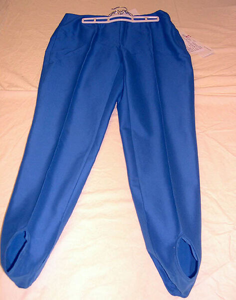 Trousers, Emilio Pucci (Italian, Florence 1914–1992), silk, nylon, Italian