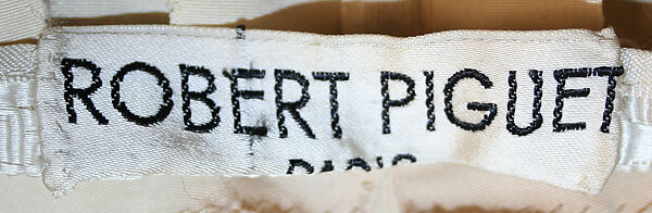 Ensemble, Robert Piguet (French, born Switzerland, 1901–1953), cotton, silk, metal, French