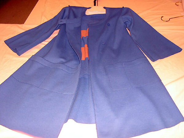 Ensemble, Sonia Rykiel (French, 1968–2019; 2021–present), wool, French