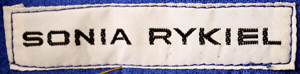 Ensemble, Sonia Rykiel (French, 1968–2019; 2021–present), wool, French