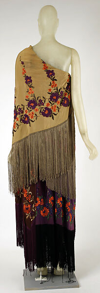 Evening dress, Giorgio di Sant'Angelo (American, born Italy, 1933–1989), silk, rayon, American
