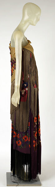 Evening dress, Giorgio di Sant'Angelo (American, born Italy, 1933–1989), silk, rayon, American