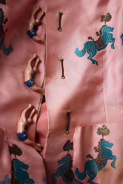 Jacket, Schiaparelli (French, founded 1927), rayon, French