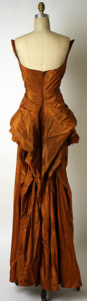 Evening dress, Schiaparelli (French, founded 1927), silk, French