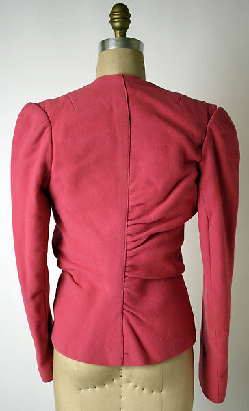 Evening jacket, Elsa Schiaparelli (Italian, 1890–1973), wool, metal, French