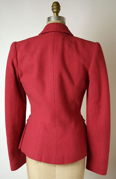 Jacket, Schiaparelli (French, founded 1927), wool, French