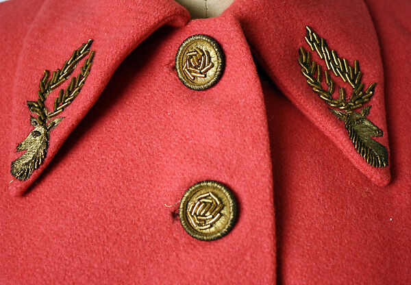 Jacket, Schiaparelli (French, founded 1927), wool, French