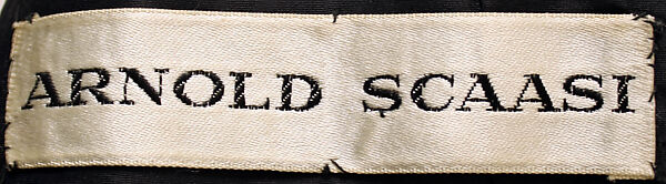 Evening dress, Arnold Scaasi (American, born Montreal, Canada, 1931–2015), [no medium available], American