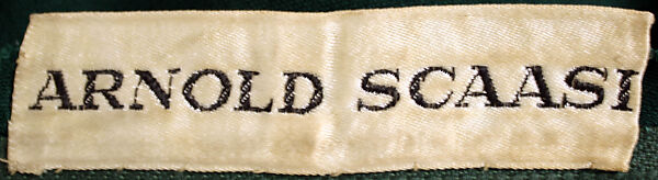 Evening ensemble, Arnold Scaasi (American, born Montreal, Canada, 1931–2015), rayon, nylon, silk, American