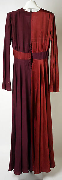 Evening dress, Valentina (American, born Kyiv 1899–1989), silk, American