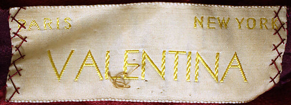 Evening dress, Valentina (American, born Kyiv 1899–1989), silk, American