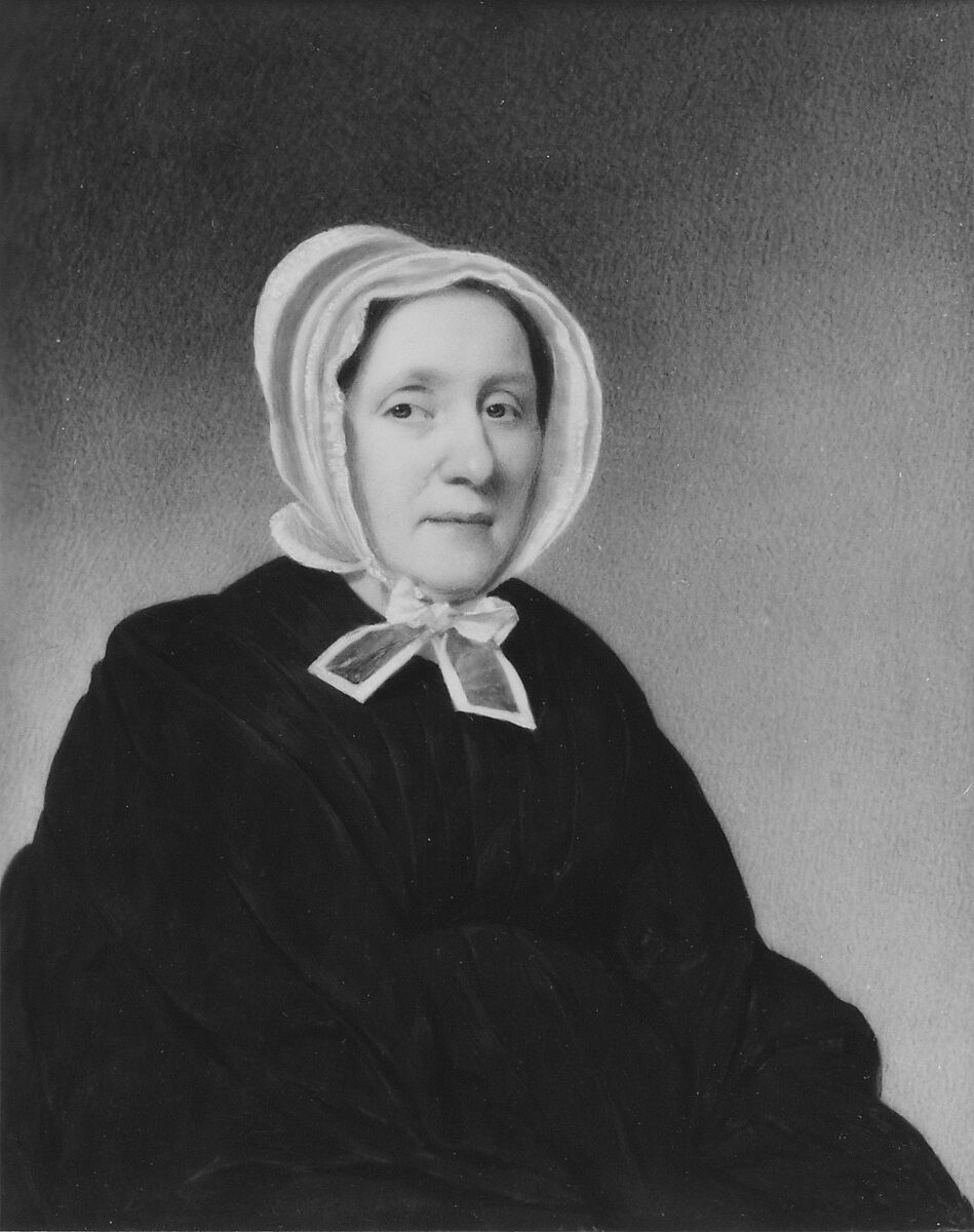 Mrs. Thomas Streatfield Clarkson (Elizabeth Van Horne), Thomas Seir Cummings  American, born England, Watercolor on ivory, American