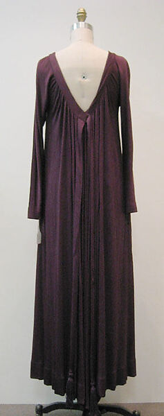 Evening dress, Geoffrey Beene (American, Haynesville, Louisiana 1927–2004 New York), synthetic blend, silk, American