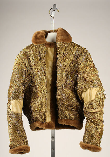 Jacket, Mark Mahall (American), plastic (polyvinyl chloride), metal (brass), synthetic fiber, American