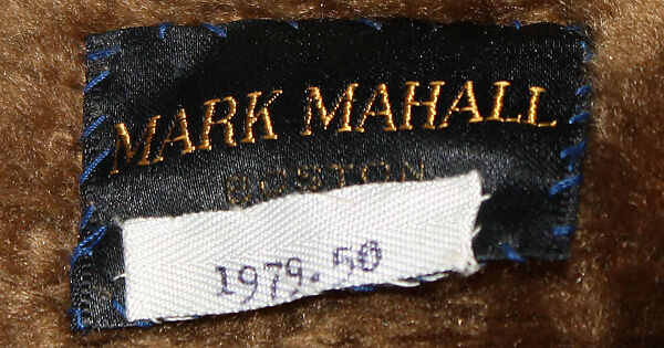 Jacket, Mark Mahall (American), plastic (polyvinyl chloride), metal (brass), synthetic fiber, American