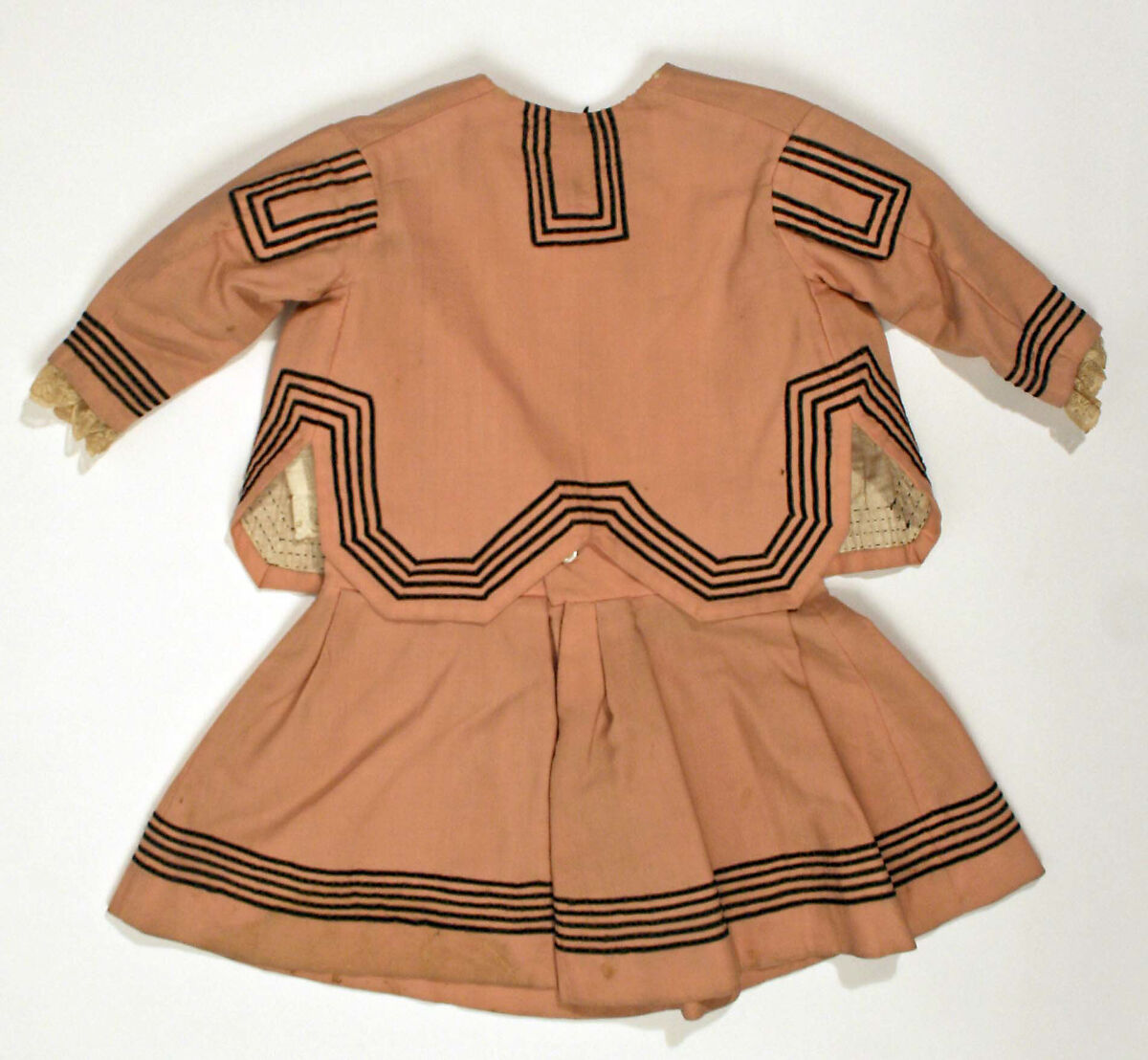 Suit, wool, cotton, American