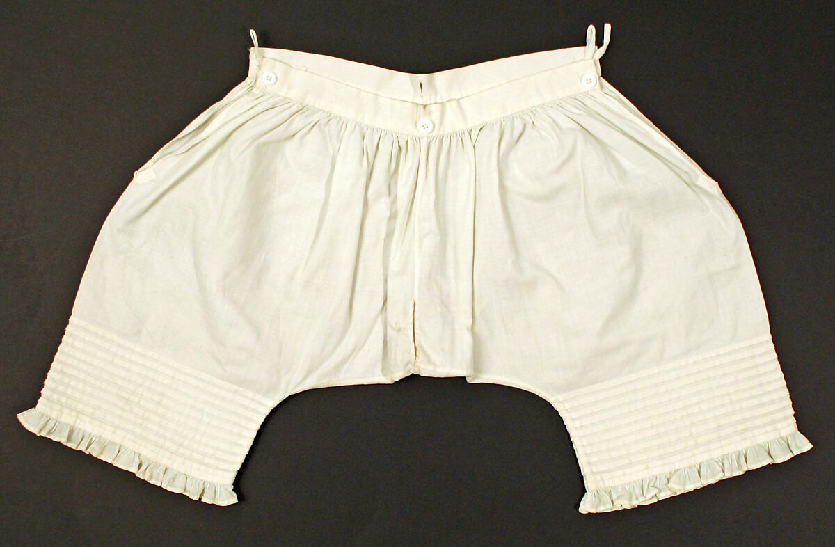 Pantaloons, cotton, American 