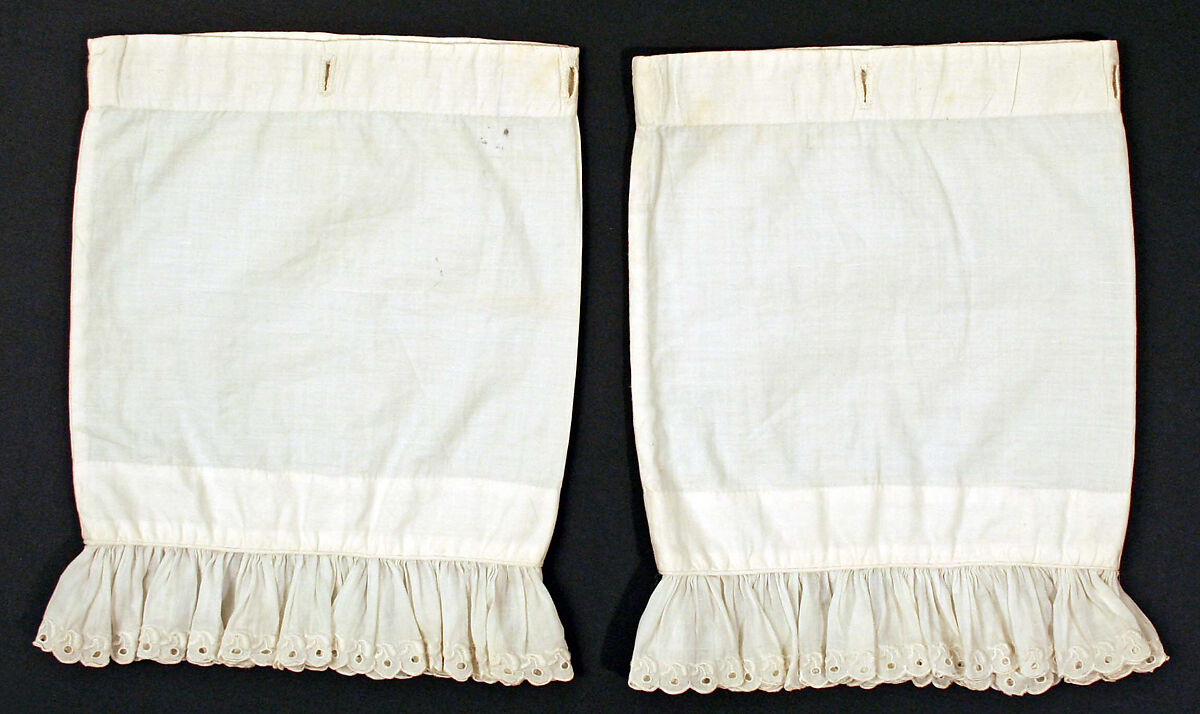 Pantalets, cotton, American 