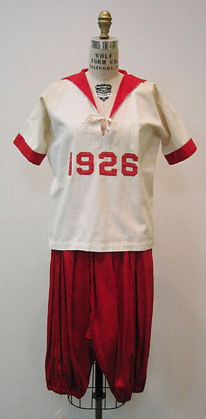 Uniform, a) cotton; b) silk/cotton blend, American