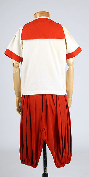 Uniform, a) cotton; b) silk/cotton blend, American
