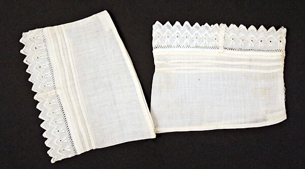 Cuffs, linen, American or European 