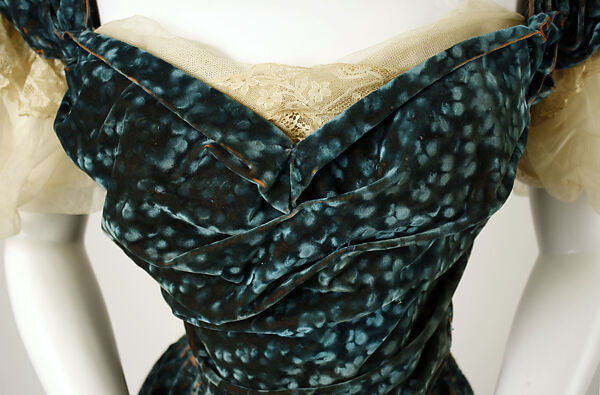 Evening ensemble, (a, b) House of Worth (French, 1858–1956), silk, European