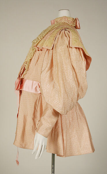 Coat, silk, American