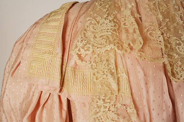 Coat, silk, American