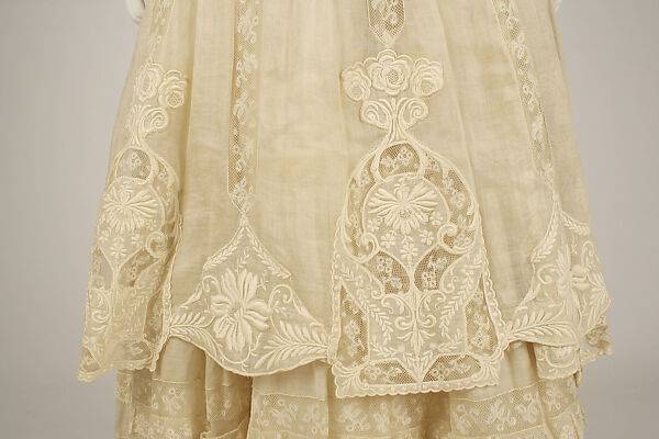 Afternoon dress, cotton, American