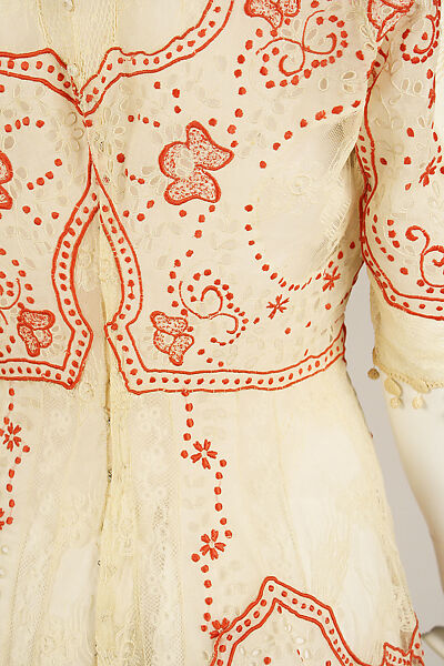 Dress, cotton, American