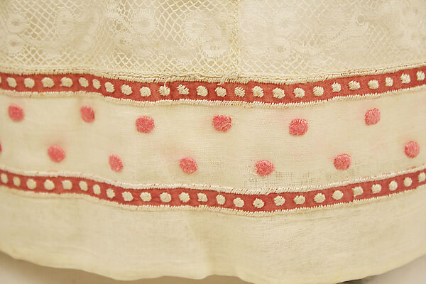 Dress, cotton, American