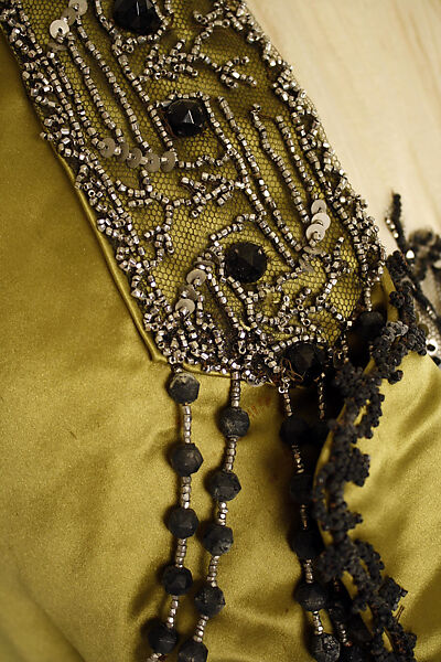 Dress, silk, American