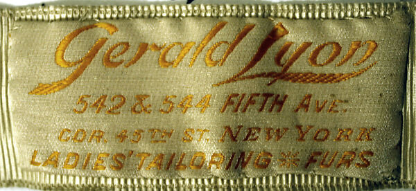 Dress, silk, American