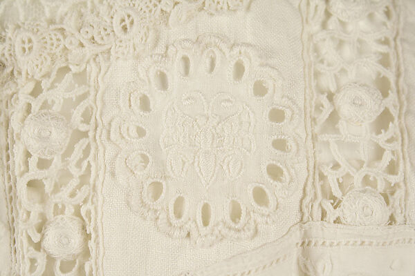 Morning dress, linen, cotton, American