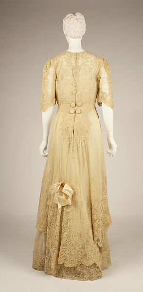 Dress, cotton, American