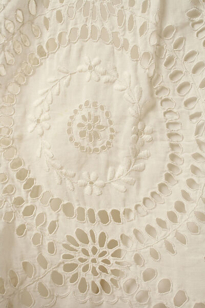 Dress, linen, cotton, American or European
