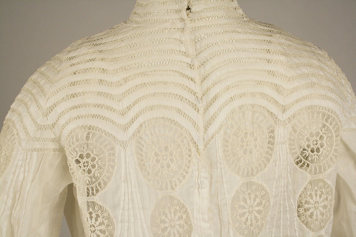 Dress, cotton, American