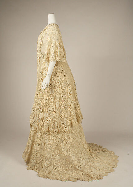 Afternoon dress, cotton, American