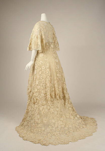 Afternoon dress, cotton, American