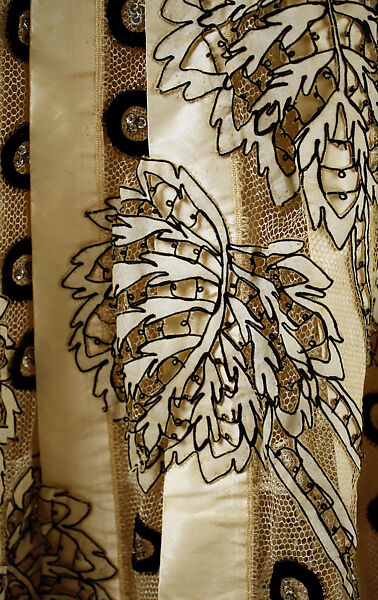 Dress, silk, American