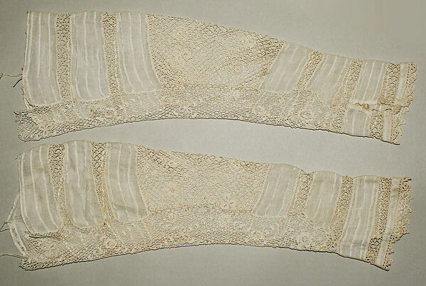 Dress, linen, cotton, American