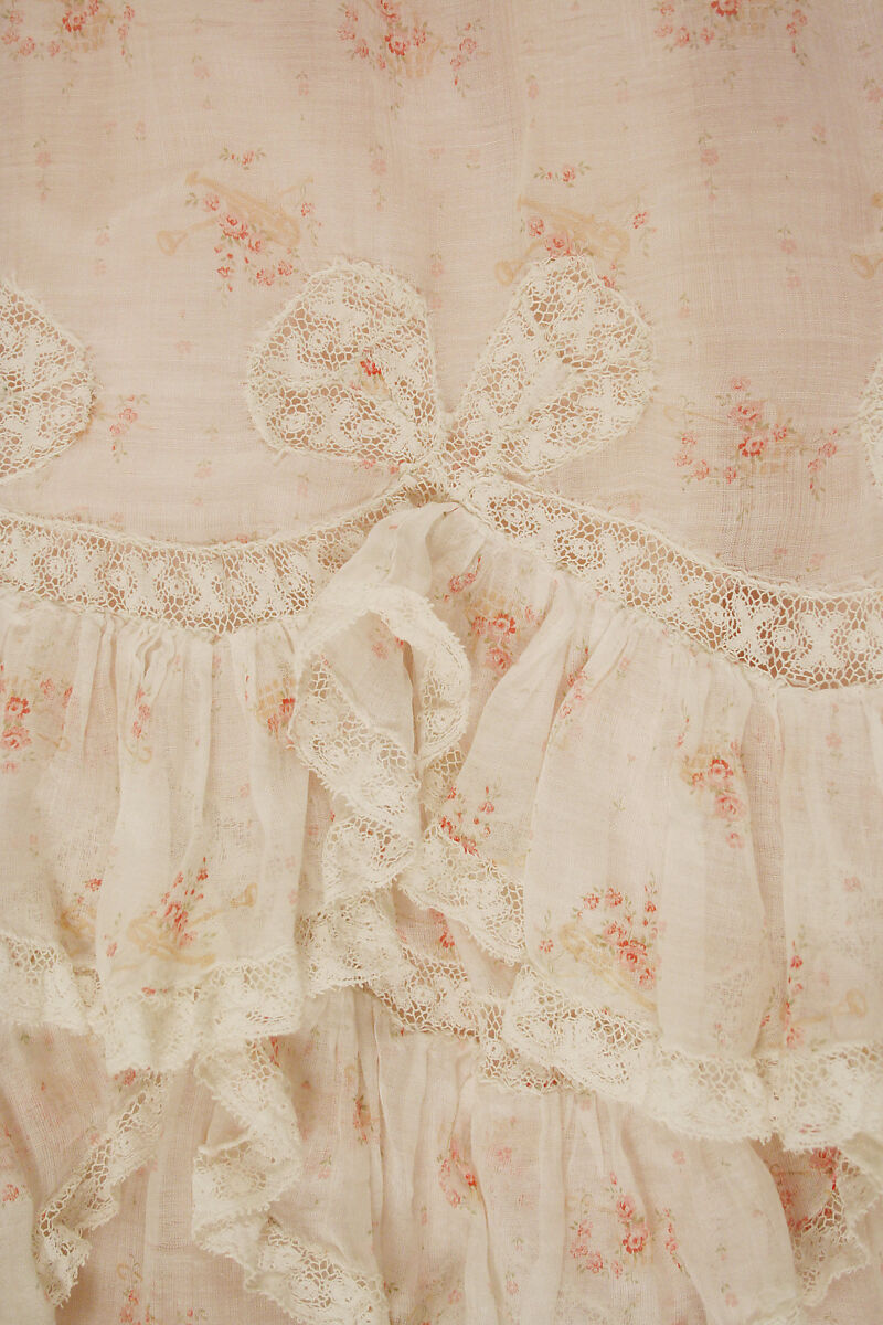 Dress, silk, American