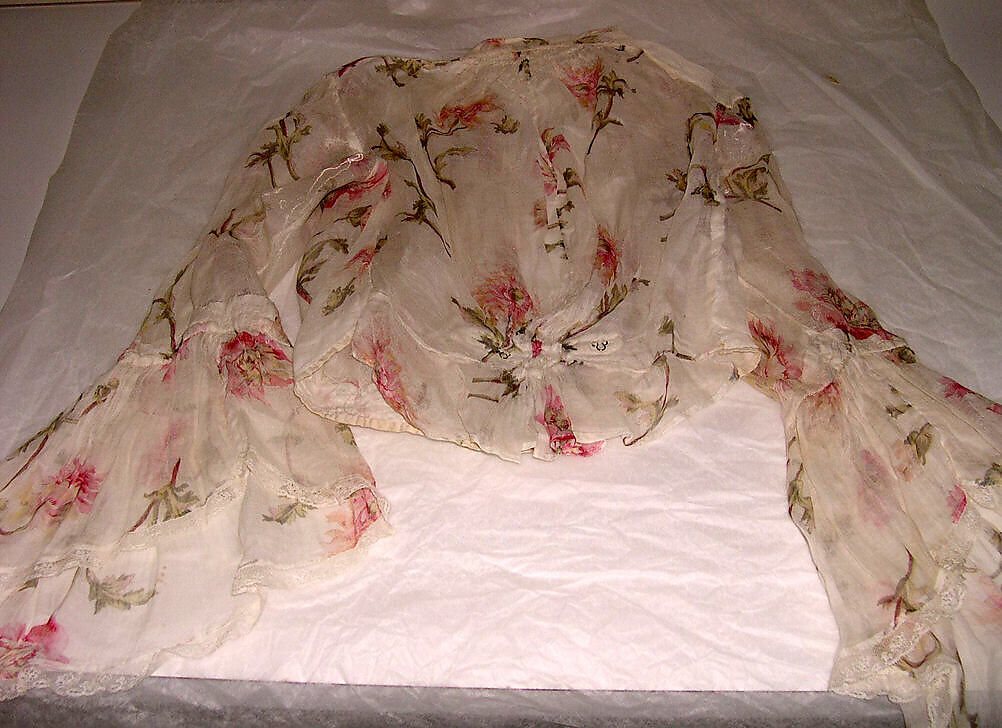 Afternoon dress, cotton, American