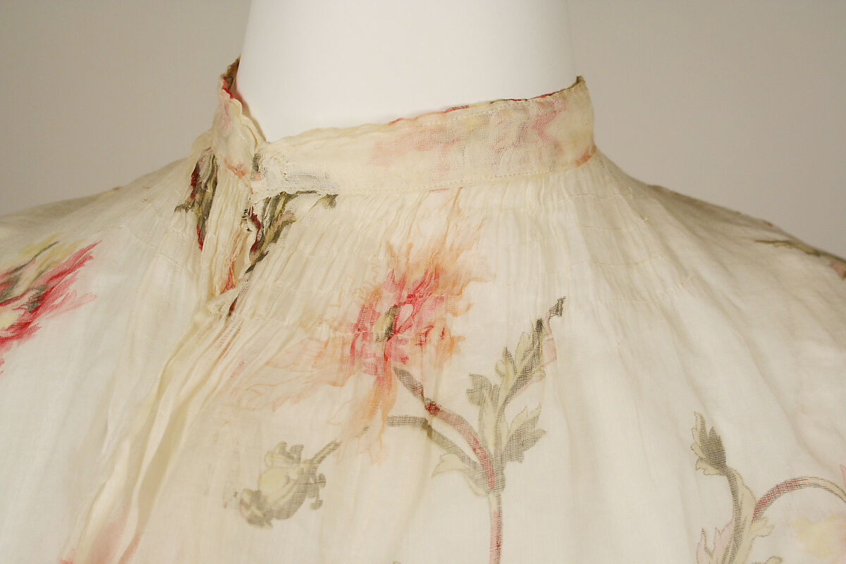 Afternoon dress, cotton, American