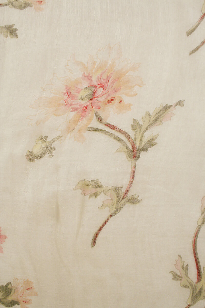 Afternoon dress, cotton, American