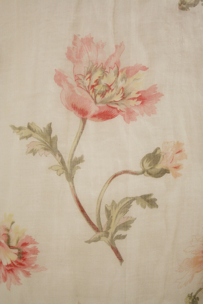 Afternoon dress, cotton, American