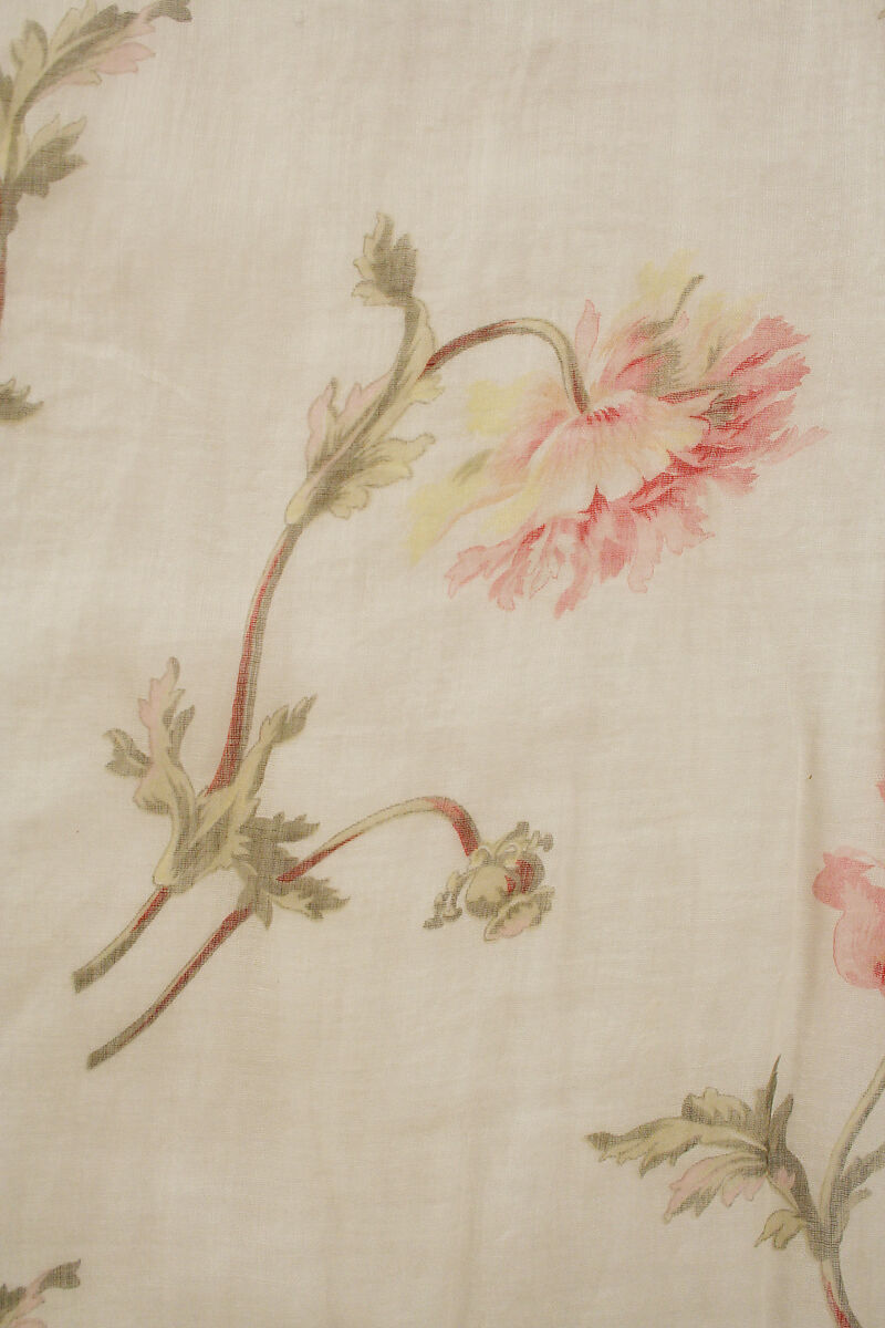 Afternoon dress, cotton, American